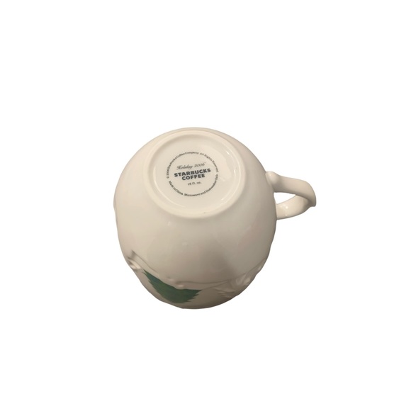 Starbucks Mug 2006 3D Christmas Tree Winter Sled Holiday 16 OZ- Rare Christmas - Picture 6 of 6